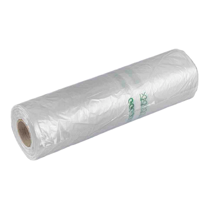 Rolo de Sacos Plástico Transparente PEAD 1kg — Resistência e Visibilidade