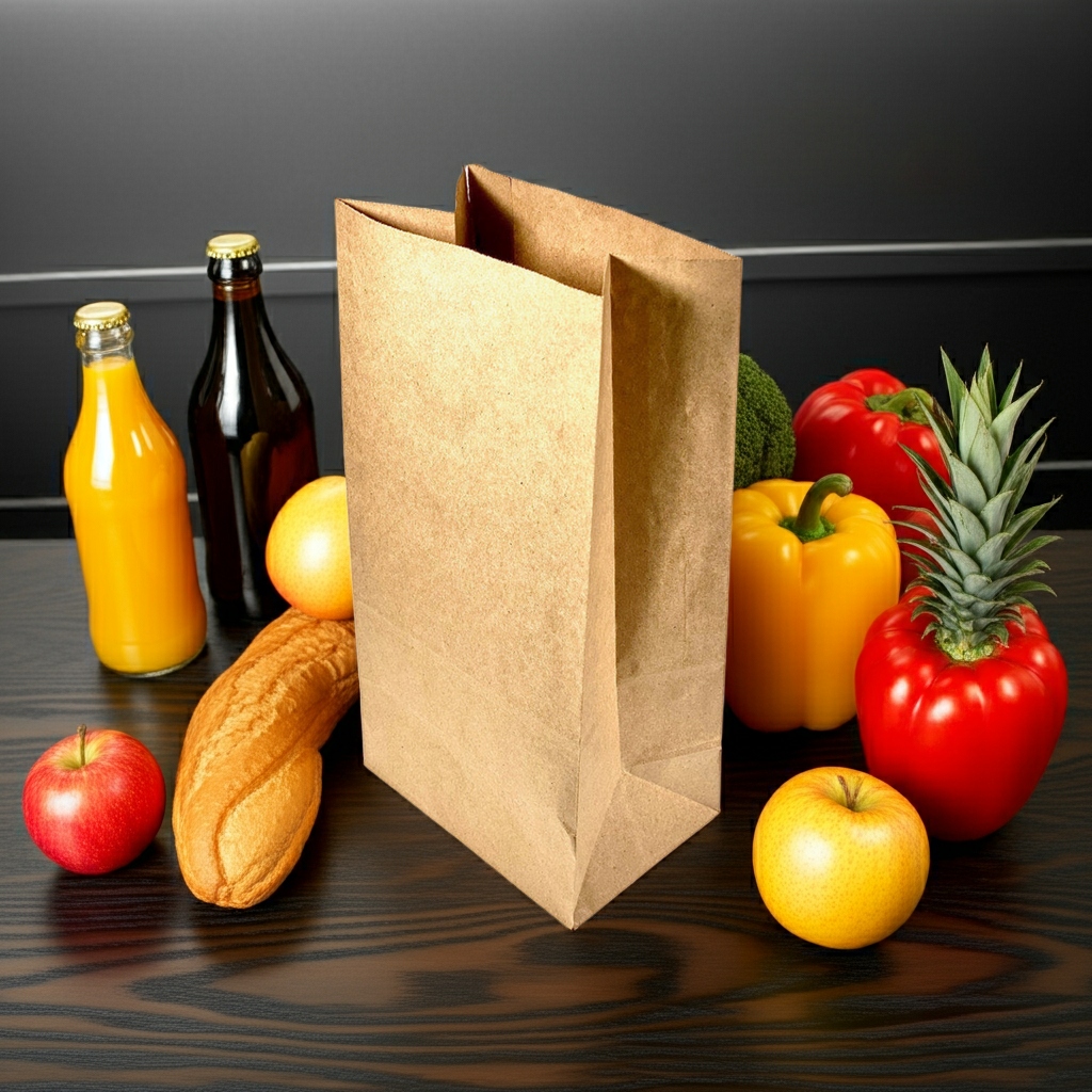 Saco Papel Tipo Americano para Take Away – Prático e Ecológico