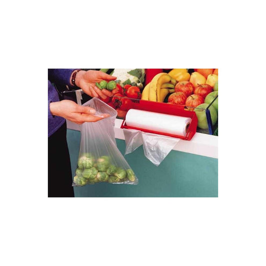 Rolo de Sacos Plástico Transparente PEAD 1kg — Resistência e Visibilidade