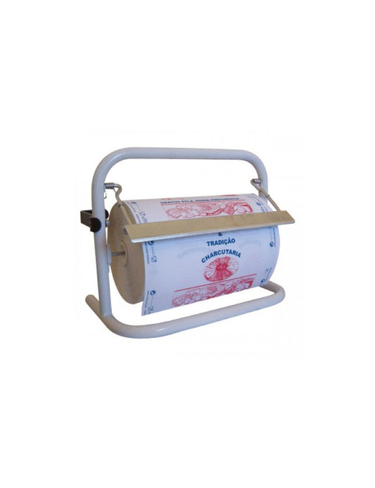 Suporte Rolo Charcutaria — dispensa papel rápido e limpo