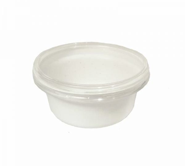 Taça Plástica 200ml com Tampa — Sobremesas Frescas e Seguras