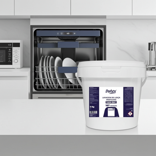 Pastilhas para Máquina de Lavar Louça Dutex Tudo em 1 – 187 Unidades