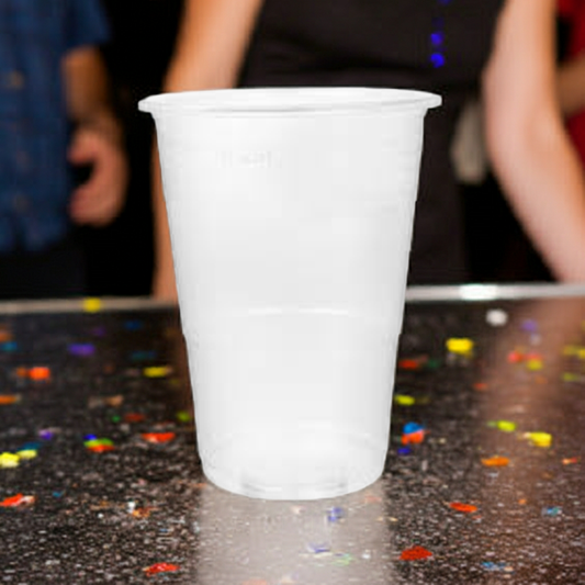 Copo Plástico 300cc descartável para bebidas frias com praticidade
